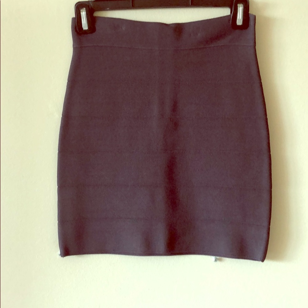 Grey bandage skirt